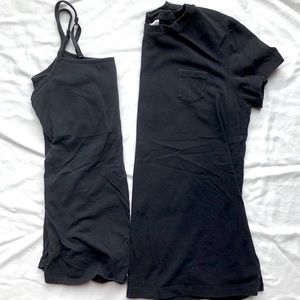 Motherhood Maternity Small Black T-shirt & Tank